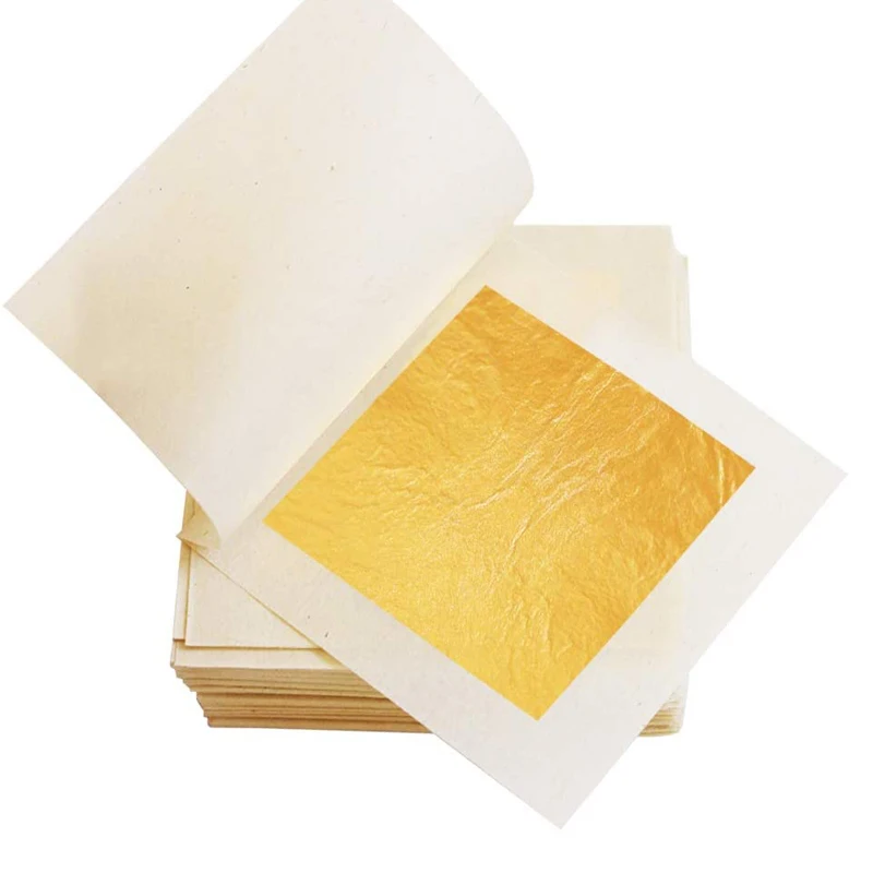 NanJing 24K Genuine Edible gold leaf pure Gold for baking