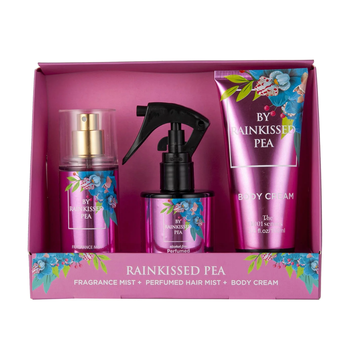 2024 Wholesale Private Label The 1001 Senses brand Christmas Set body Mist hair mist set SENSUAL ENCHANTED