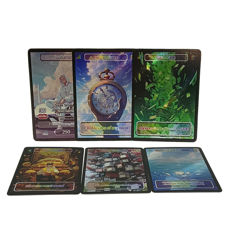 54Pcs Cards Each Deck Customised Playing Game Trading Cards