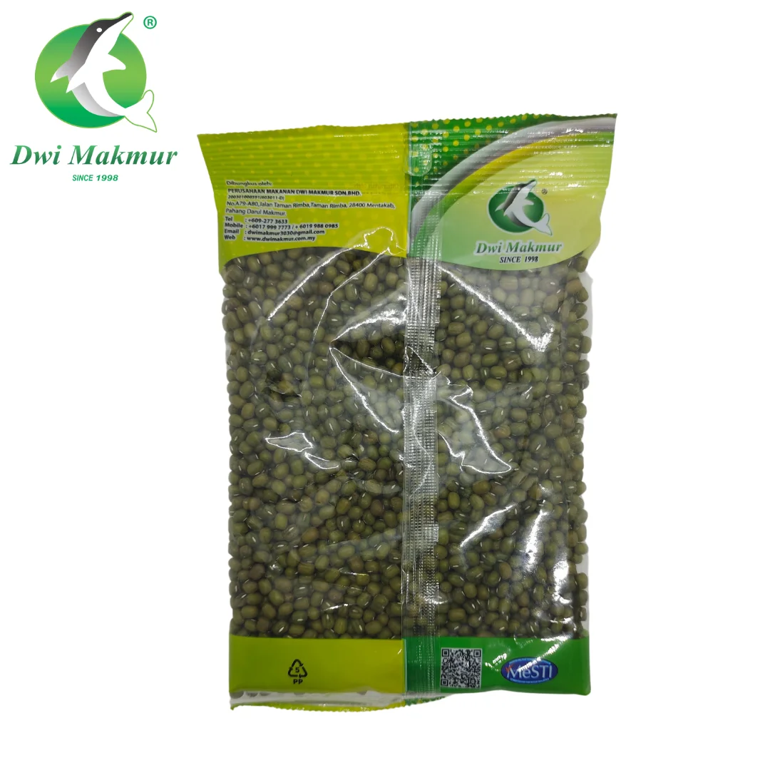 Raw quality Malaysia 10X150G Dried Green Mung Bean for ingredient or dessert Supplier from Malaysia MOQ 10