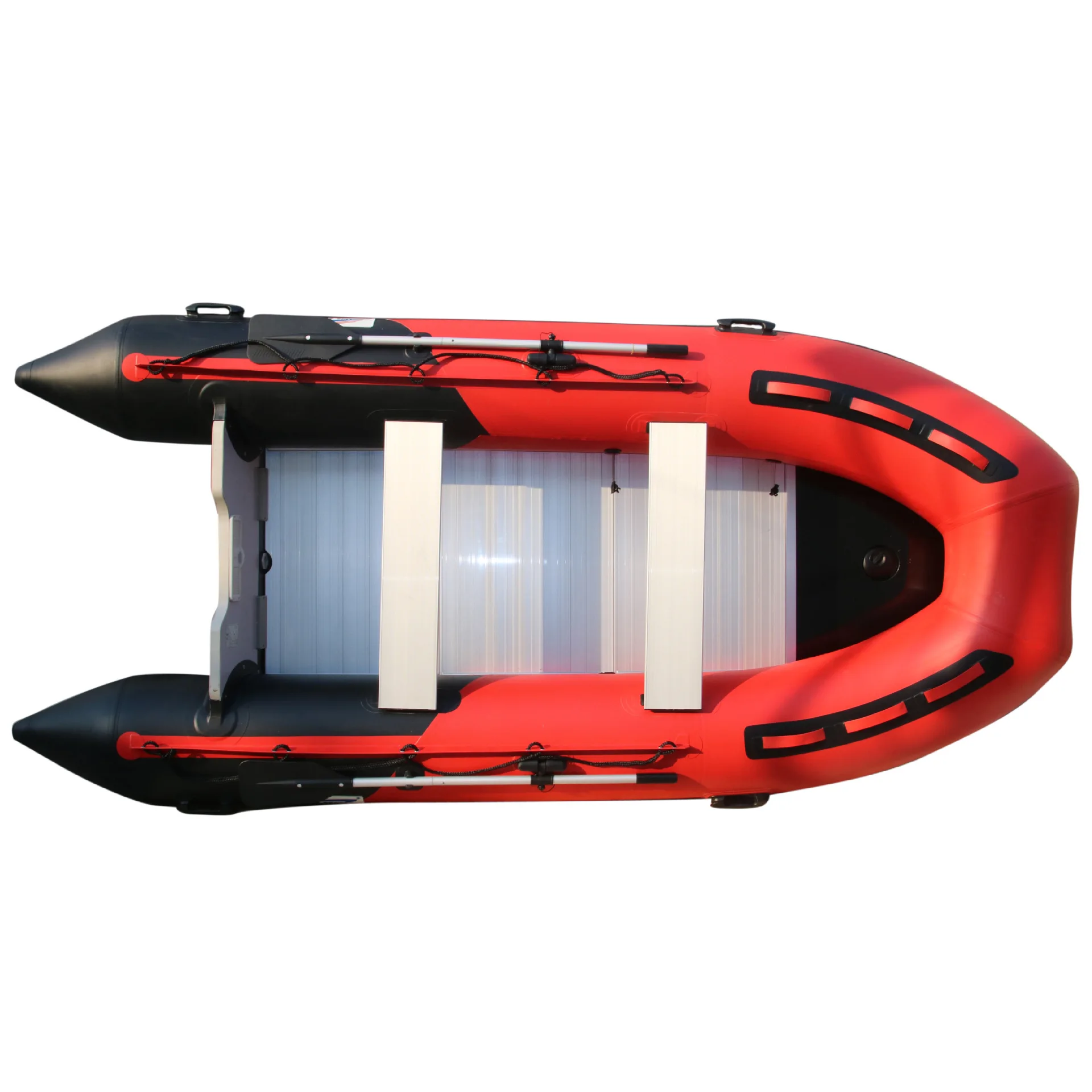 inflatable rubber fishing boat rowing boat with aluminum floor