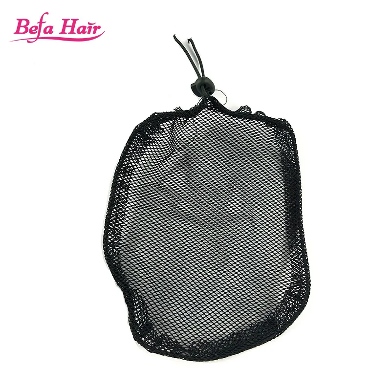 Ponytail hair net with adjustable strap weaving wig caps ponytail wig maker for making ponytail