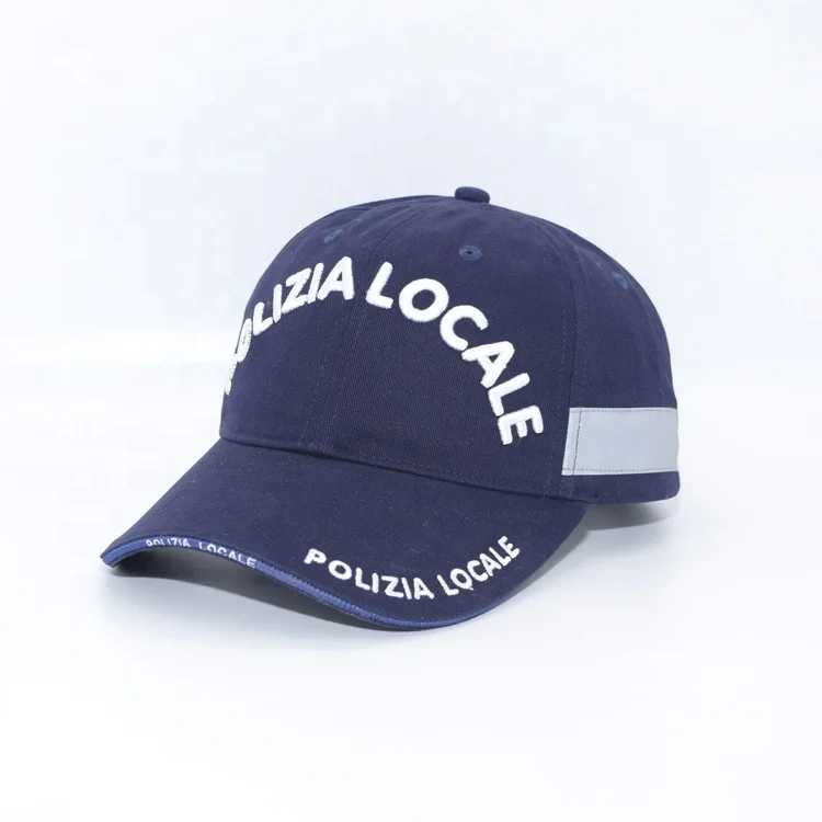 Italian worker cap customized outdoor sports cap washed reflective baseball cap