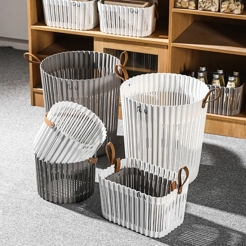 Cheap Foldable Storage Basket For Bathroom Dirty Clothes Laundry Basket Sundries Clothes Storage Boxes Kids Toys Organizer