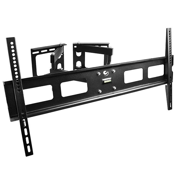 
Universal black TV shelf wall mount fixed bracket for DVD 