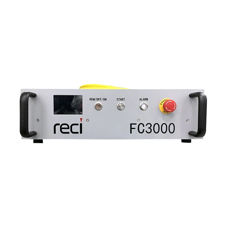 Reci high quality Handheld wobble fiber laser source welding head with controller for 500-2000W low price
