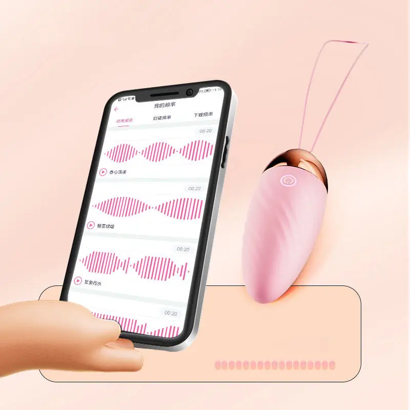 Mini Wireless Usb Charging Love Egg Sex Toy Remote Control app vibrator jump egg huevo vibrador control