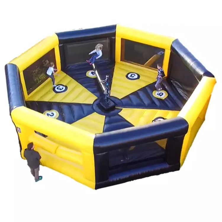 Outdoor Commercial Inflatable Meltdown Wipeout Mechanical Eliminator