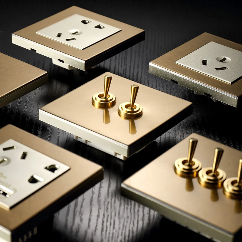 OEM Custom New Injection Mould Wall Electrical Switch Plastic Injection Mold White And Black Acrylic Light Switch fabrication