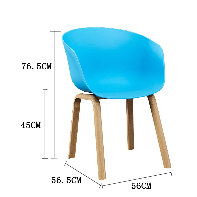 white color plastic cross wooden leg waiting room chair