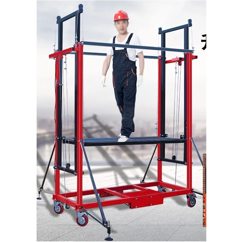Foldable Small Electric Scaffolding Hoist 300kg 5m Electric Lifting Scaffolding Electric Scaffold