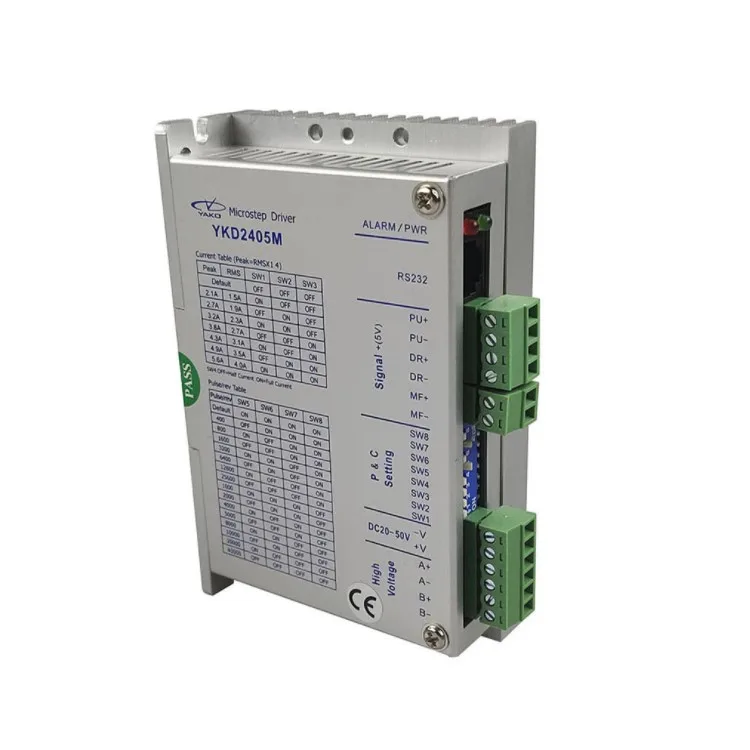 Новый оригинальный YAKO YKD2405M 2 фазы DSP шагового привода драйвер Microstep цифровой