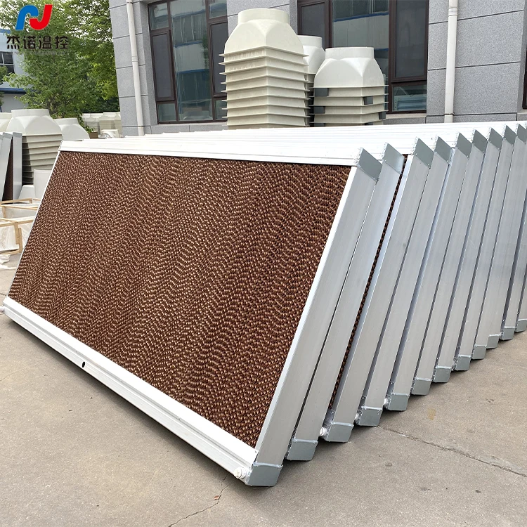 Customized Size Greenhouse Corrugated Water Evaporative Cooling Pad for Cooling System