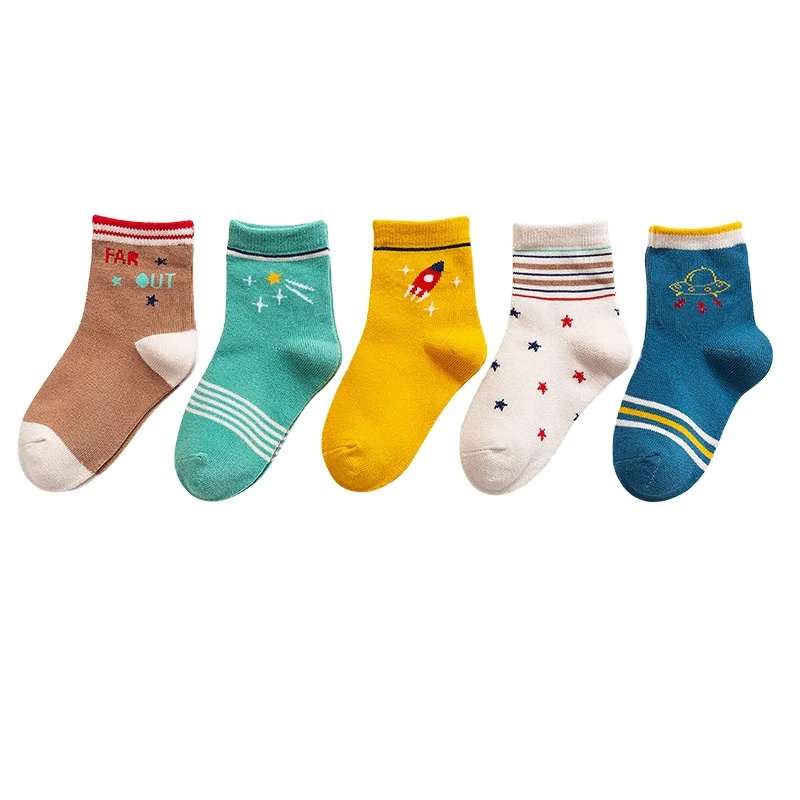 
2021 fashion autumn winter warm soft baby kids socks cotton socks designer slouch socks 