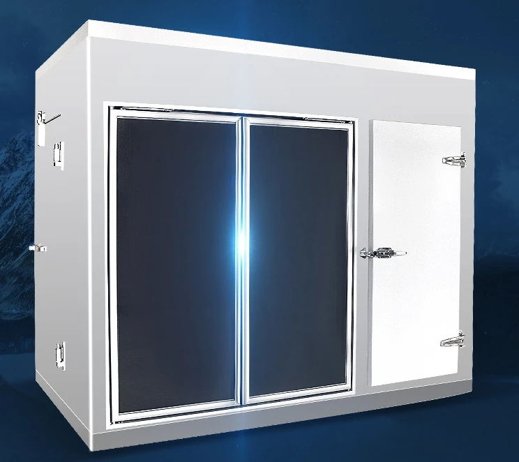 5 tons handmade polyurethane panel Storages Cold Room Industrial Blast Freezers restaurant walk in cooler and freezer