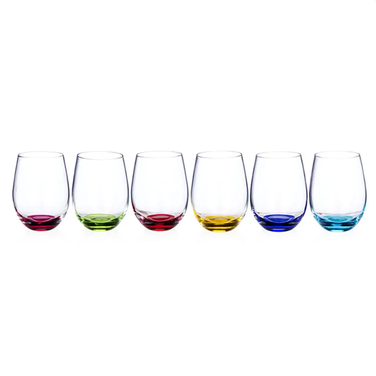Good Quality Stemmed Cocktail Bar Restaurant Glasses Set For Wine And Water