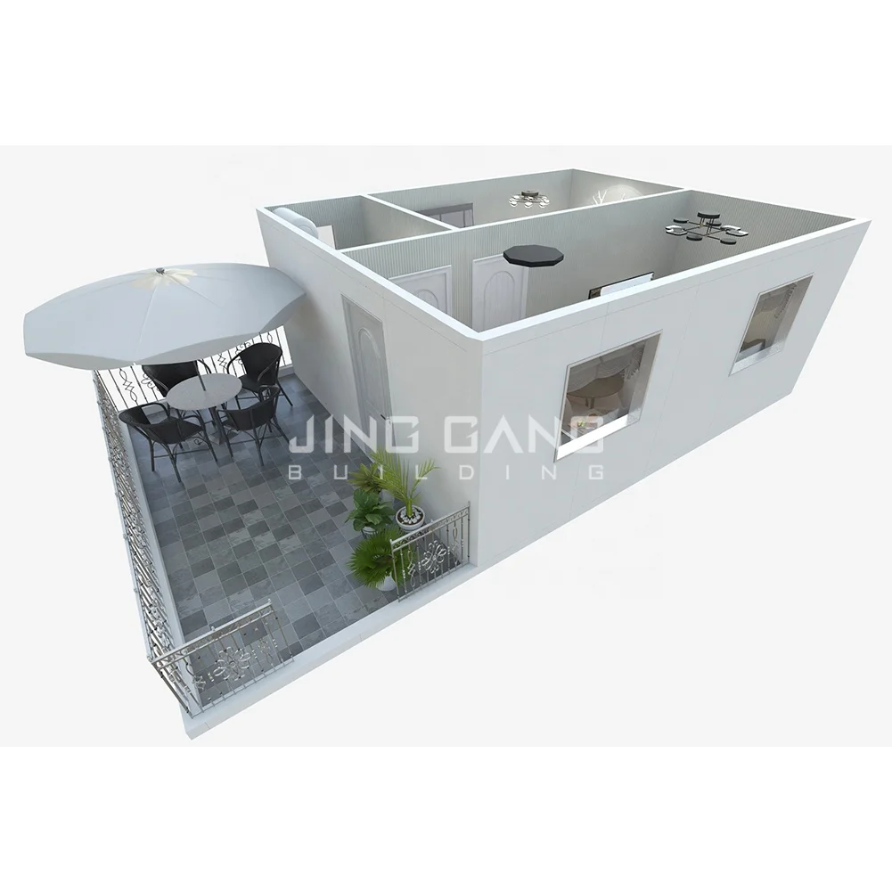 JG Modular Prefab Luxury Modern Customizable Designer Prefab House Concrete House for Living