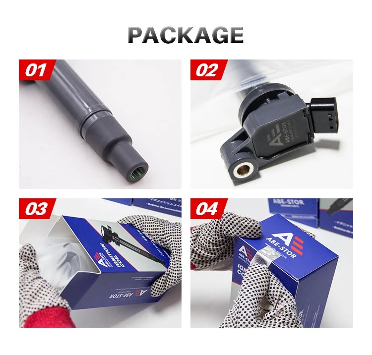 Ignition coil spark plug 273012B010 27301-2B010 for 2010 2011 Kia Soul 1.6L L4 Hyundai