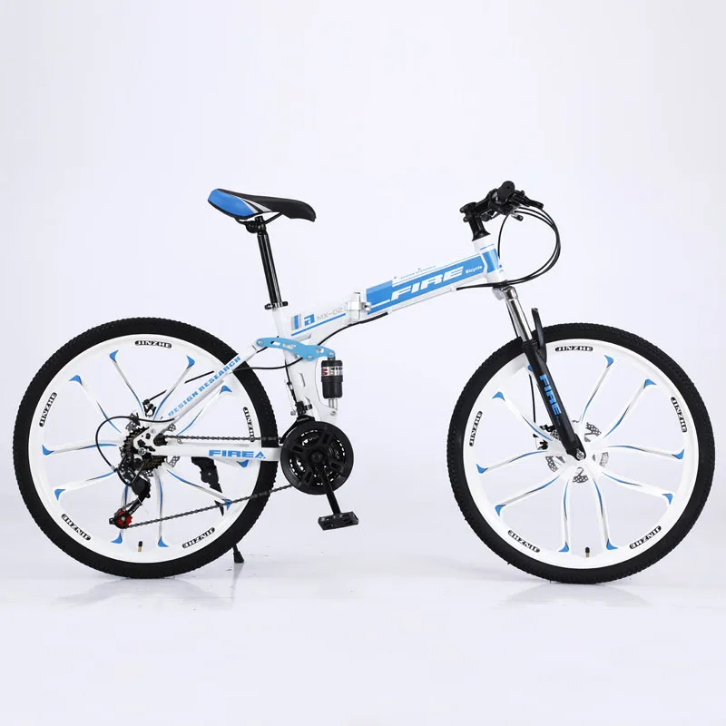 Outdoor Sport High Carbon Steel 26inch Mountain Folding  E Bike