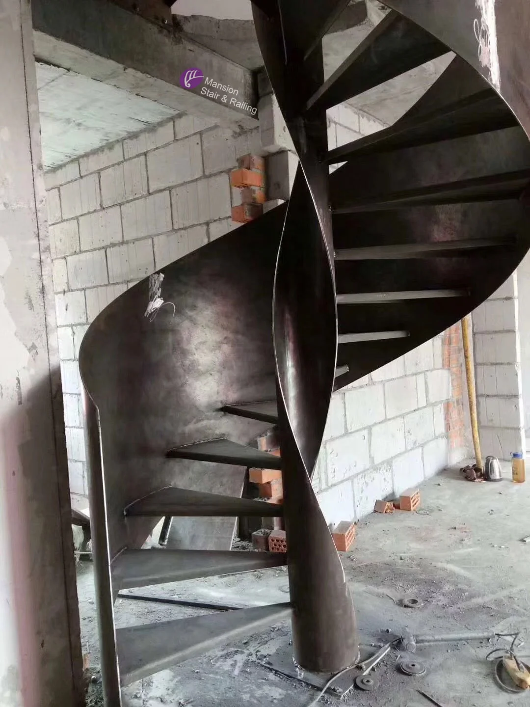 
Interior Building Circular Used Metal Stairs 