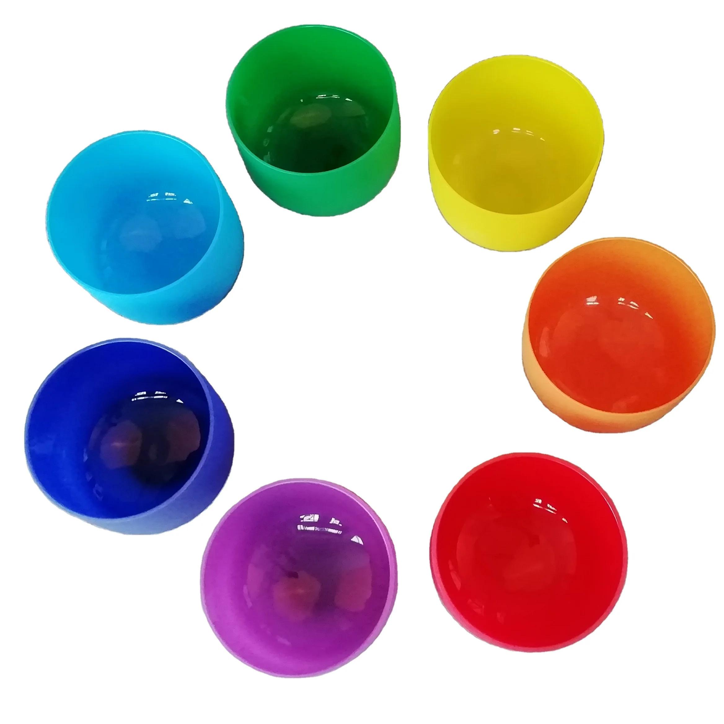 432 440 528hz engraved chakra set flower of life quartz rod sillicon rings singing bowl singing bowl bag singing bowl set chakra