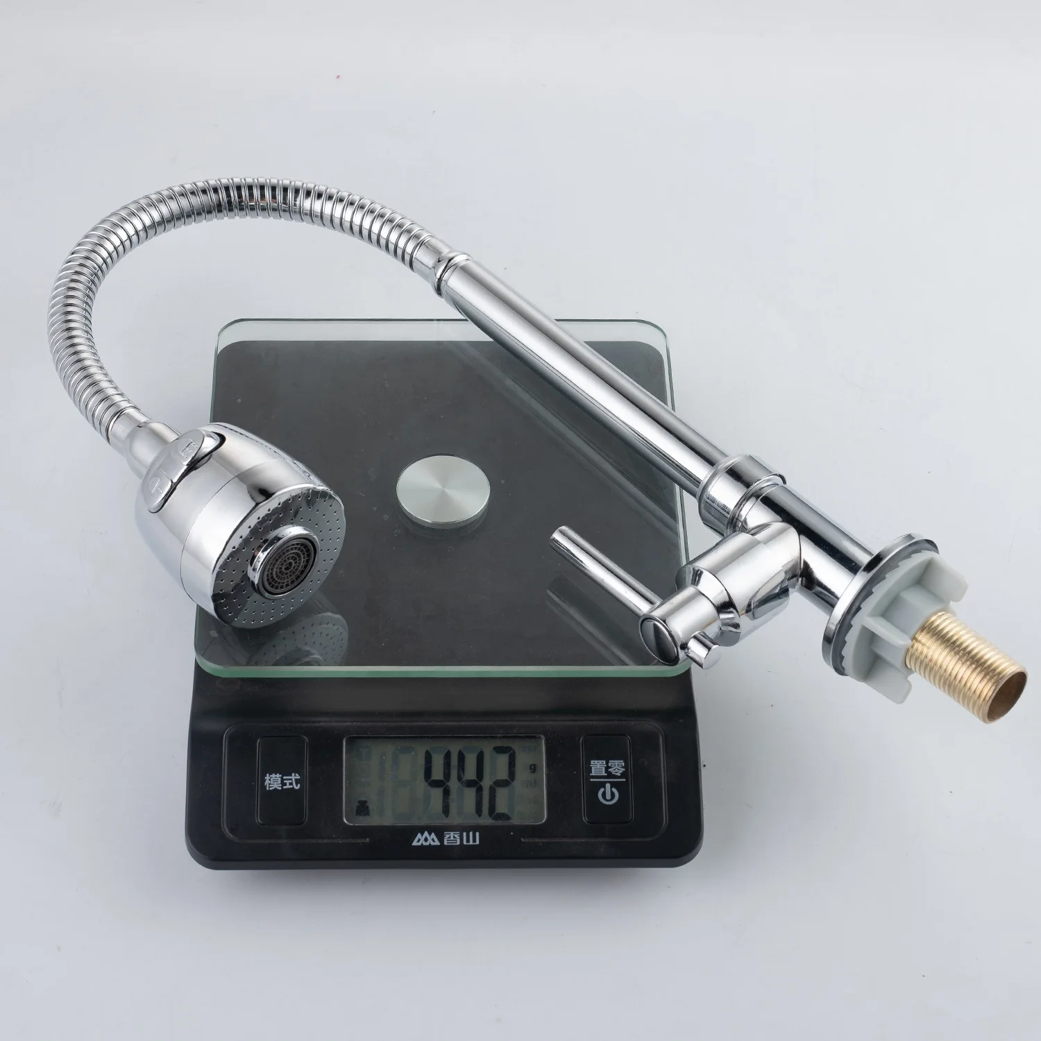 TB-6044 Tengbo Single cold water faucet zinc alloy chrome plated faucet household kitchen universal faucet