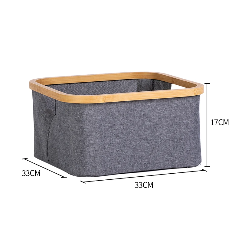 Hot sale wooden laundry collapsable laundry bin bamboo frame hamper storage basket for dirty clothes
