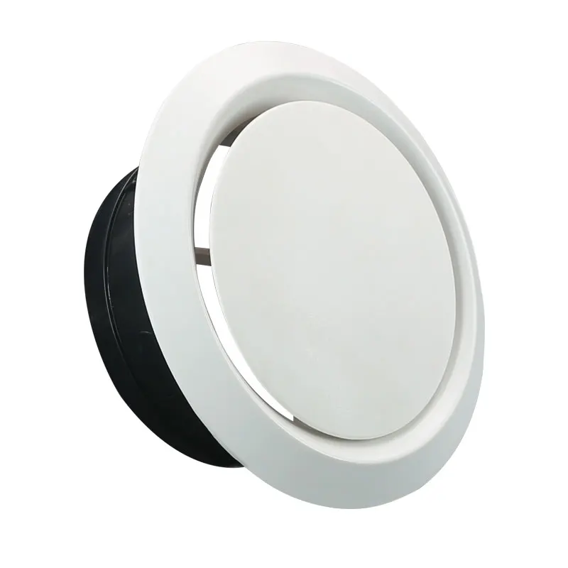 ABS round EXHAUST air diffuser DISC VALVE for HVAC System ABS-014