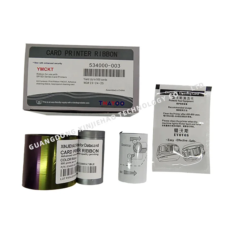 High Quality Compatible DATACARD 534000-003 YMCKT Ribbon For SD260 SD360 SD460 SP35Plus SP55Plus SP75Plus Card Printer
