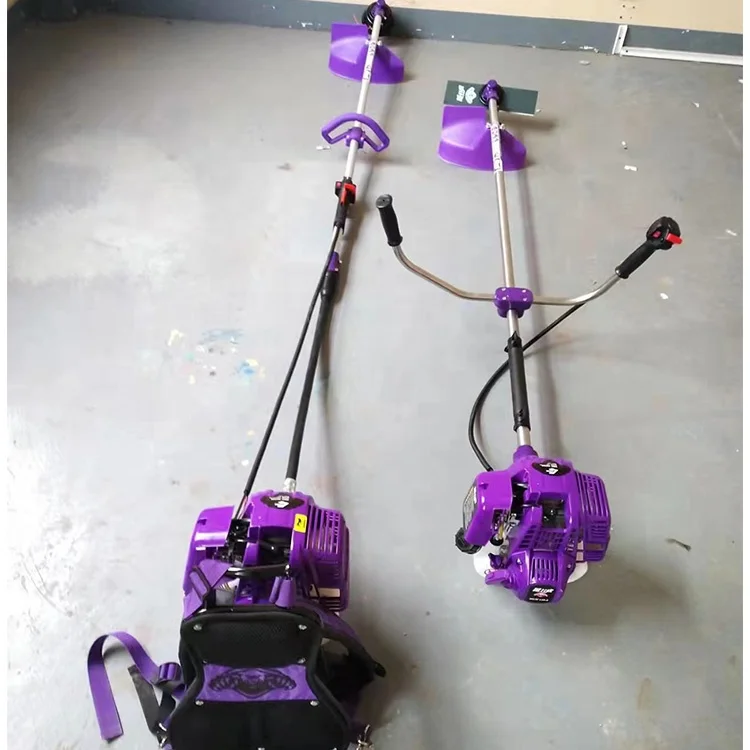 Agriculture 52cc 4Stroke Shoulder Grass Trimmer Petrol Backpack mitsubishi Brush Cutter mower Gasoline Grass Cutter machine