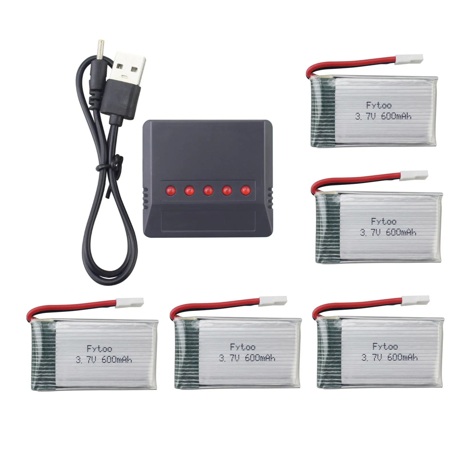 3.7V 600mah for X708 X708W X709 UDI U45 U45W U42 U42W RC 802540 SYMA X5C X5SW X5SC S5 S5C S5W E32HW SS40 FQ36 T32 T5W H4 CW4