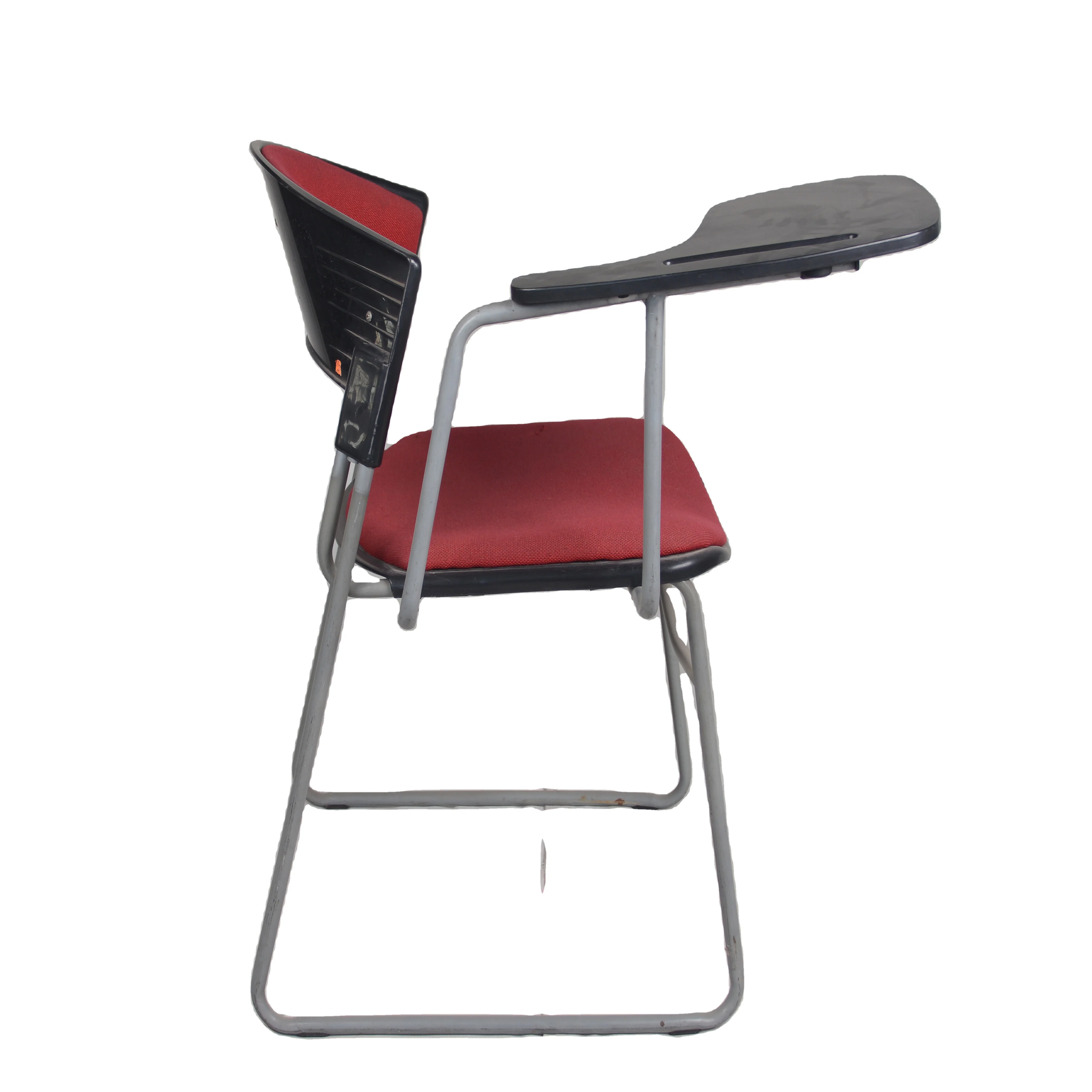 Plastic School Furniture Chair Office Training Chair with Tablet
