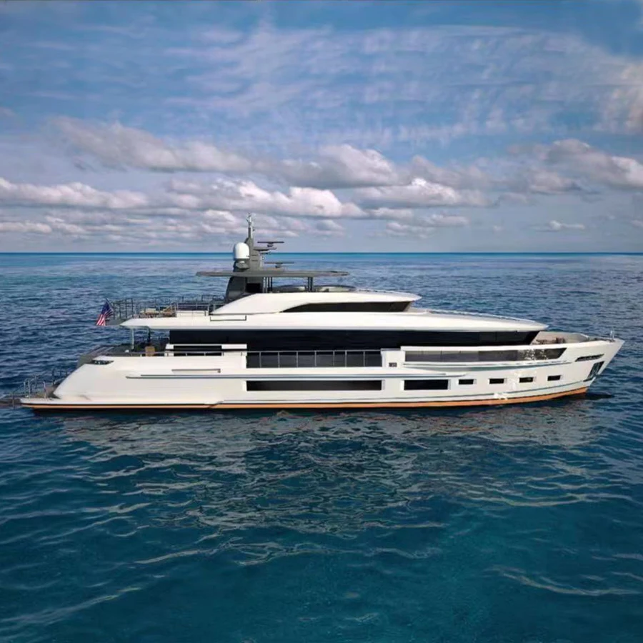 118ft super yatcht luxury boat yacht 36m motor yacht qingdao yacht industry