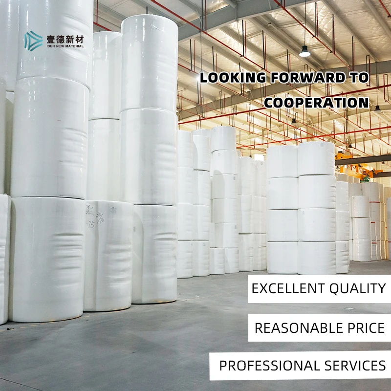 Нетканый материал от производителя OEM ODM домашние влажные салфетки сырые материалы скрещенные плетью нетканый 60% вискозная сетка