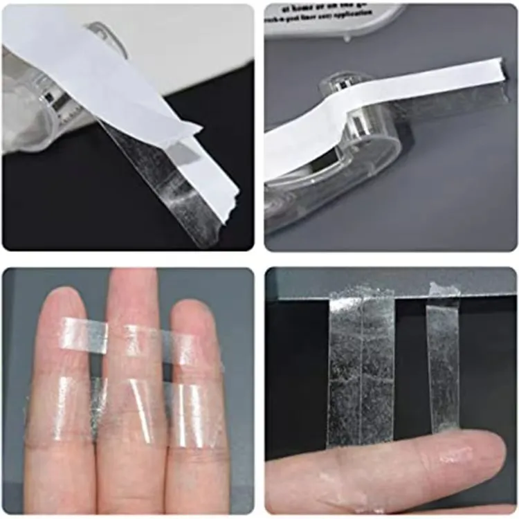INVISI Factory Clear Double Sided Tape Fashion Clothing Tape Adhesive Lingerie Dress Tape