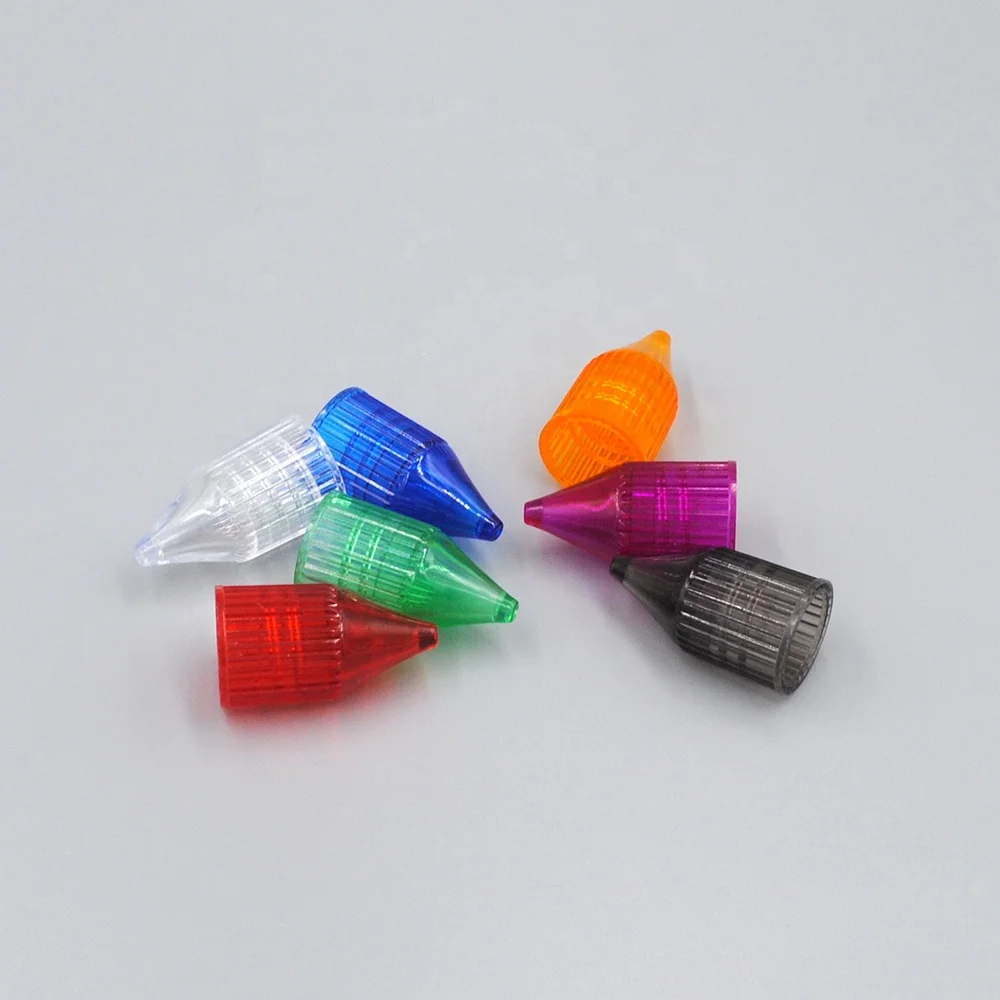 Plastic  PE Thin Squeeze Dropper Bottle Pen Dropper Bottle for Lube Liquid Screw Cap 15ml 30ml