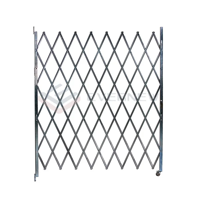 New design steel security Security expandable folding gate