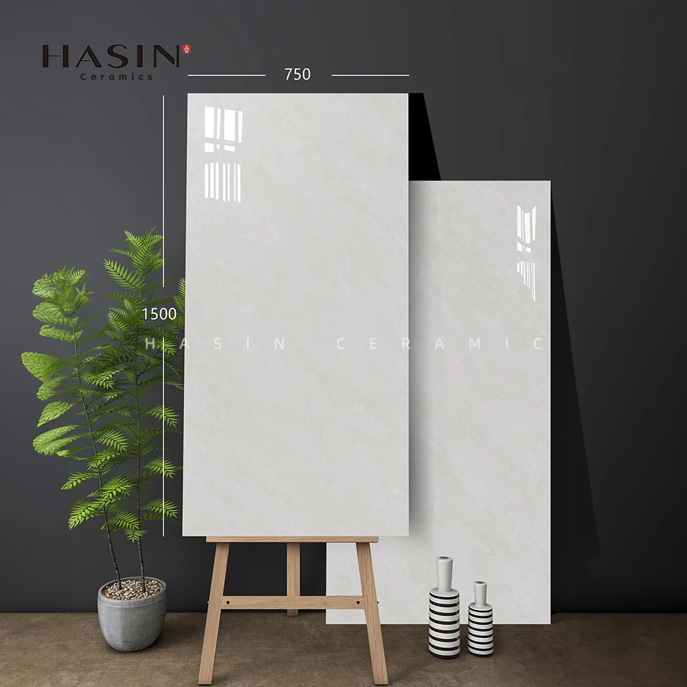 Cheap 750x1500mm porcelain polished glazed porcelain marble rustic ceramic wall floor tiles for interior tile
