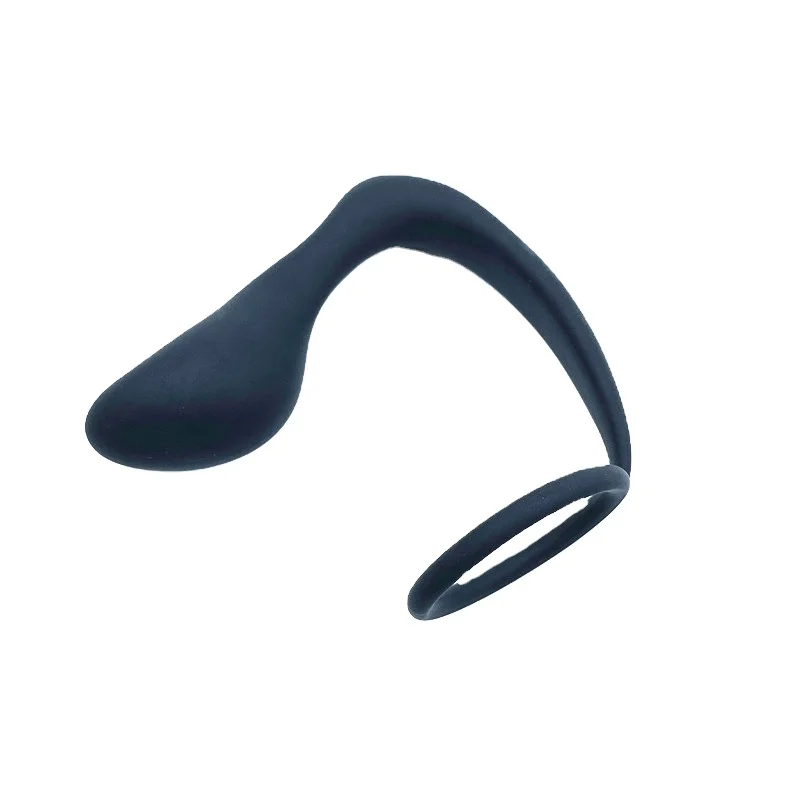 Male G-spot Toys prostate O-ring male anal butt plug anal plug with cock ring