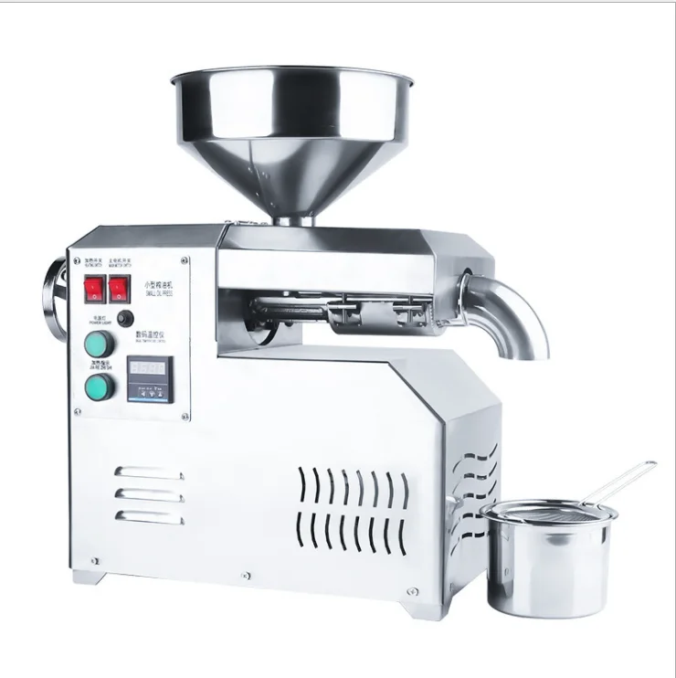 Stainless steel household press oil machine commercial oil press wholesale oil presser