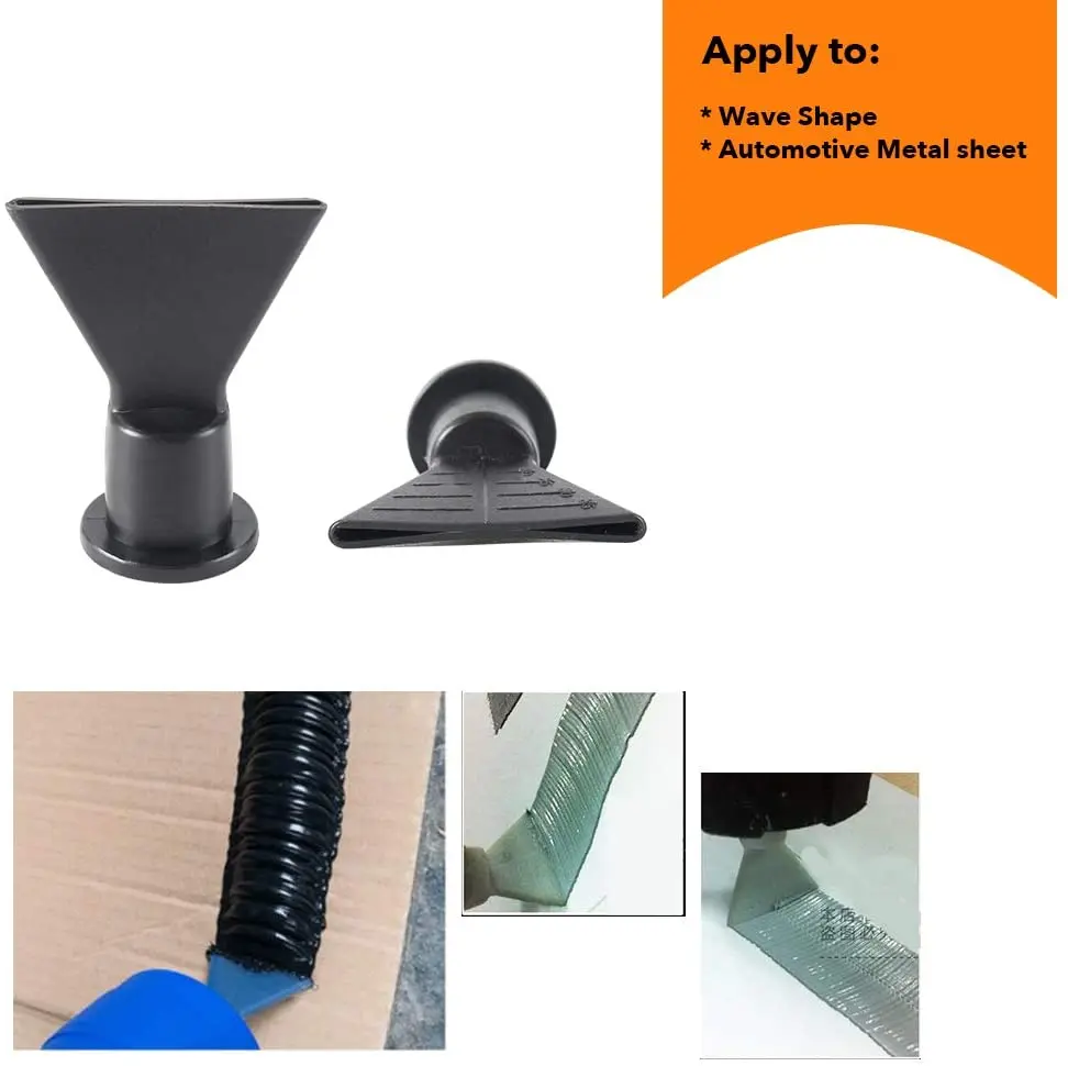 Seal nozzles Plastic nozzle Mastic Soft rubber cartridge Replacement  Bended  Caulking Gun Nozzle