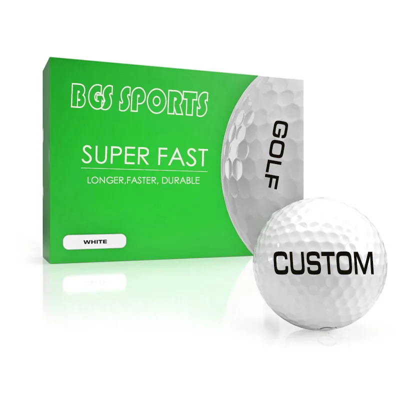 USGA Confirming OEM 2 3 4 Piece Layer Custom Tournament Urethane Surlyn Golf Balls Customised Golf Balls