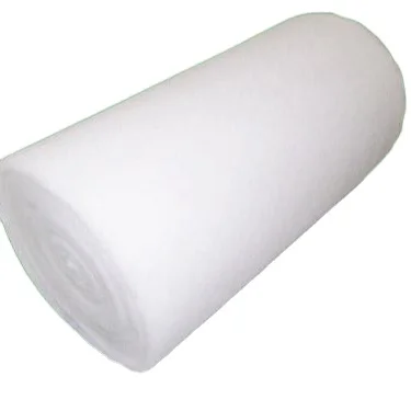 Sofa Cushion Filling Material Flame Retardant Polyester Fiber Thermal Bond Wadding Roll