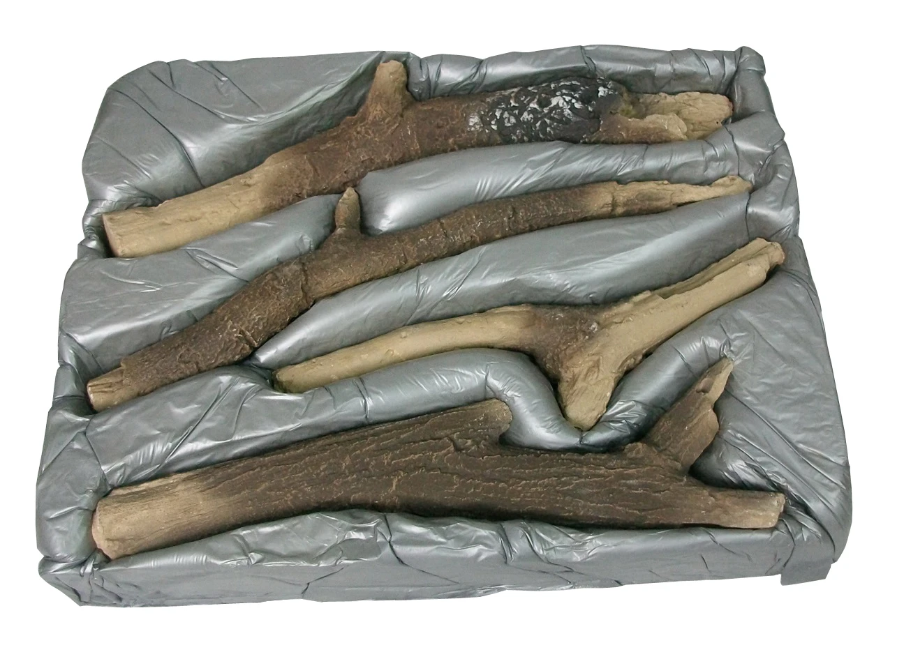 Refractory Concrete log for gas fireplace