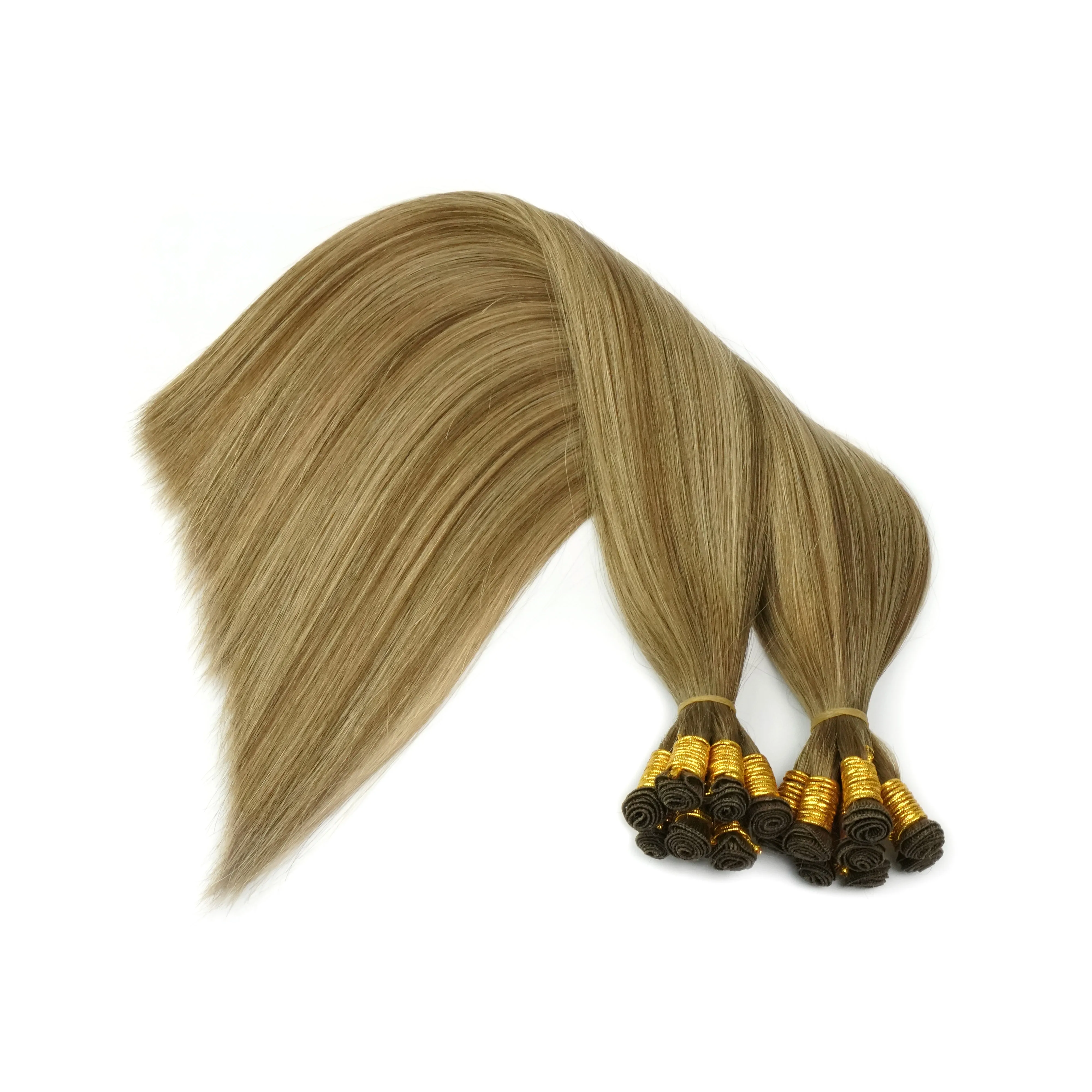 Wholesale 100% Natural Human Hair hair weft natural curling curtain hair extensions