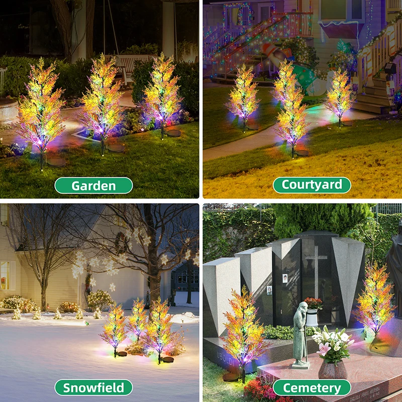 2024 Solar Pathway Lights for Lawn Patio Yard Flowerbed Decoration Outdoor Solar Lamp Up to 12H Auto On/Off