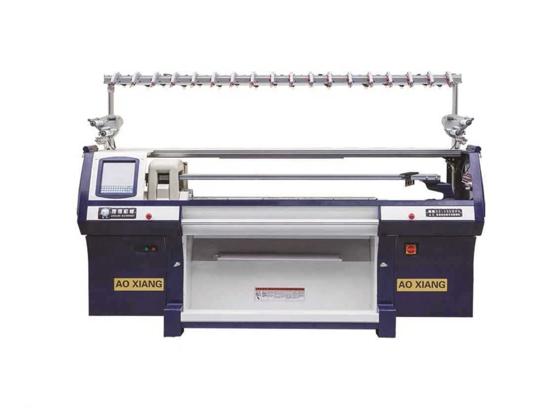 Popular computer automatic jacquard needles flat knitting machine