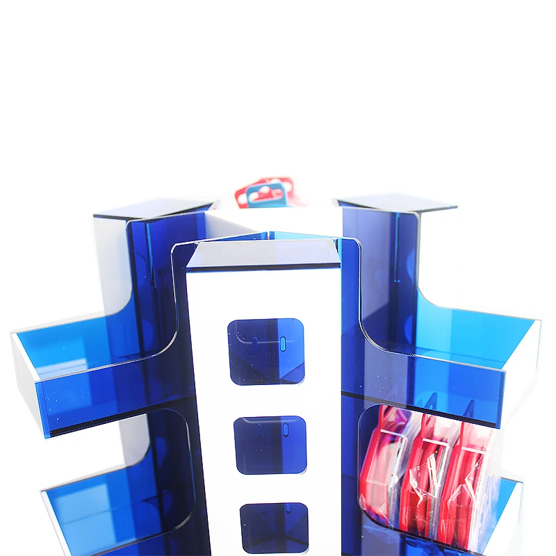 Free Shipping Retail Wholesale Acrylic Custom Mobile Phone Accessories Usb Charger Display Rack Shelves Stand   Counter For Shop