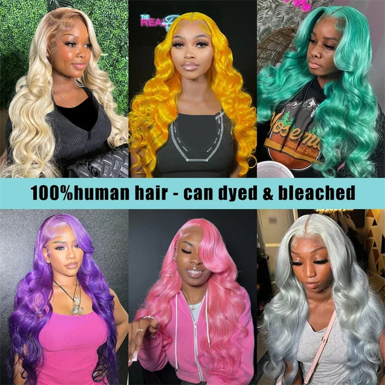 High Quality Vietnamien Human Hair Wigs Vendor, Raw 613 Blonde Color Human Hair 13X4 613 Raw Body Wave Wigs For Women