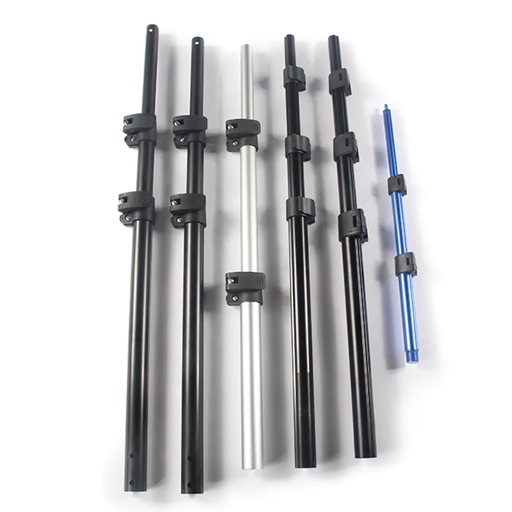 Existing Mold Heavy Wall Flip Lock Load 30kg Anodized Aluminum Custom Telescopic Pole Tube